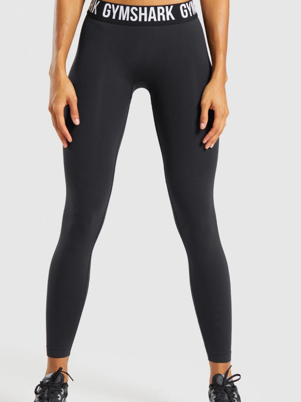 Gymshark Black fit seamless leggings NEW ! Sz Large